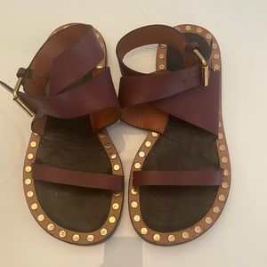 Isabel Marant Ankle Wrap Gladiator Sandal